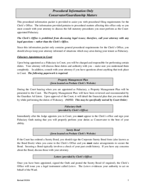 Thumbnail of Tennessee Form Fiduciary Instructions
